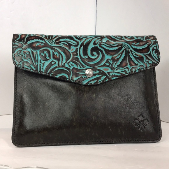Patricia Nash Leather wallet clutch - Picture 3 of 7